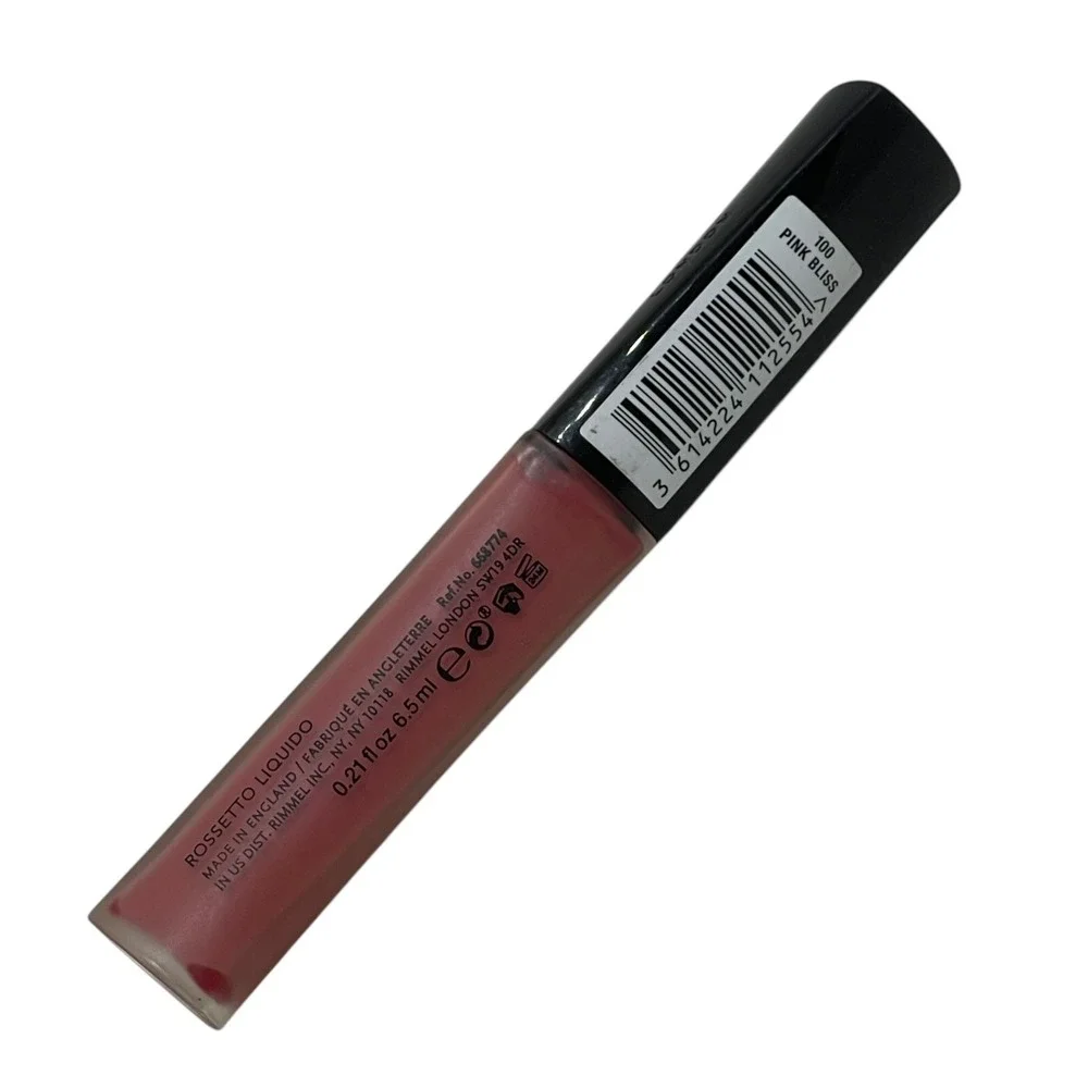 Rimmel London Stay Matte Liquid Lip Colour Pink Bliss 100 Lipstick New Intensity